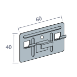 Cedral Click schroeven met clips.