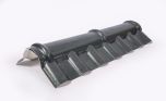 Ritini scharnierend nokelement - kunststof - 1.050 mm - antraciet
