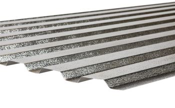 Trapeziumprofiel - aluminium - 20/125 - 0,35 mm
