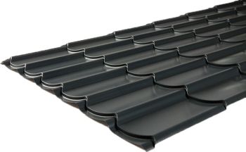 Kingstile dakpanplaat - 3.000 x 1.100 mm - HPS RAL 7016