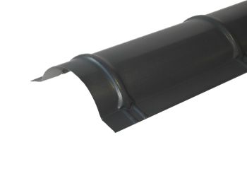 Ronde nok voor Kingstile dakpanplaat - HPS RAL 7016