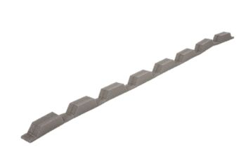 Profielvulling - 20/1000-125/8 - 1.000 x 25 mm - grijs