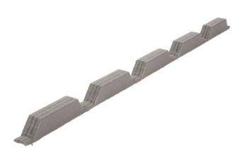 Profielvulling - 35/1035-207/5 - 1.000 x 30 mm - grijs
