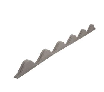Profielvulling - golfplaat - 51/177 - 1.065 x 25 mm - grijs