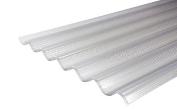 actie-verzendkosten Polycarbonaat golfplaat transparant