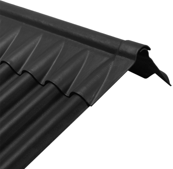 Eternit Ecolor K-nok set - vezelcement - 51/177 - zwart