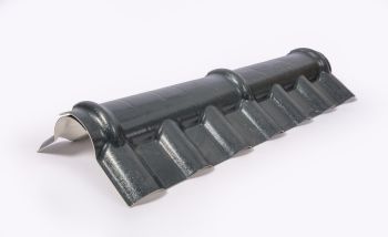 Ritini scharnierend nokelement - kunststof - 1.050 mm - antraciet
