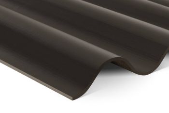 Swisspearl Vezelcement Golfplaat Cemfort®B65 - Zwart