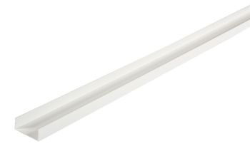 U-profiel - kunststof - 5.000 mm