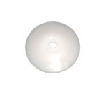 Isolatieclip - kunststof - 50 x 6 x 4 mm - wit - 250 stuks