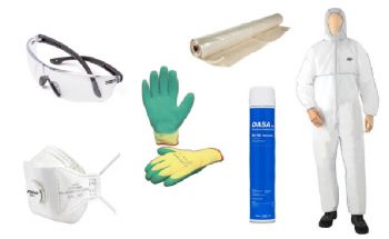 Asbestsanering kit - zelf afvoeren