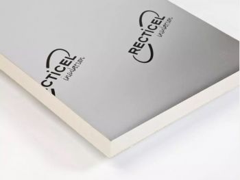 Recticel - Eurothane Silver A - platdak isolatie - afschot - 1.200 x 600 mm