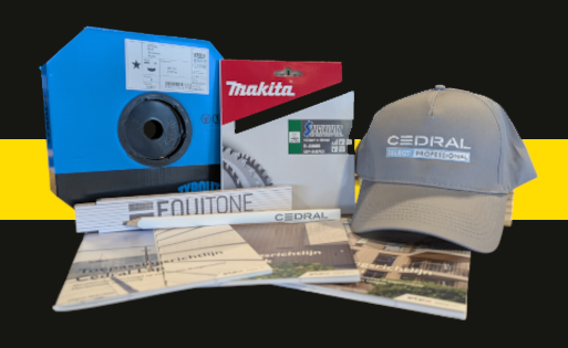 Cedral Sidings toolbox inhoud